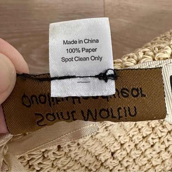 Saint Martin 100% Paper Packable Braid Sun Hat - Picture 11 of 13